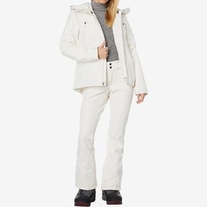North Face White Apex Soft Shell Ski Pants-S